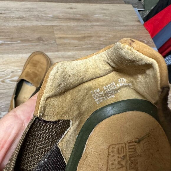 Timberland Smart Comfort System Tan Leather Slip On Women’s Size 7.5 - Picture 5 of 6